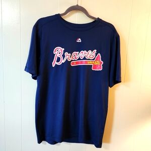 Majestic Cool Base "Atlanta Braves Freddie Freeman"  Team T-Shirt  (Medium)